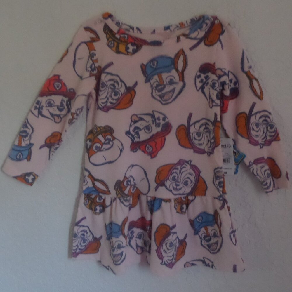 Paw Patrol Toddler Girl Long Sleeve 2t